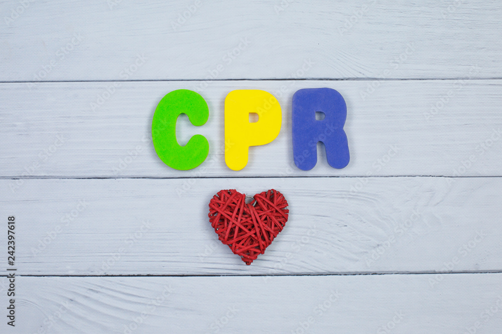 Cpr Background Color Color alphabet in word CPR abbreviation of Cardiopulmonary ...