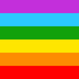 Fototapeta Tęcza - Flag of LGBT ommunity colors