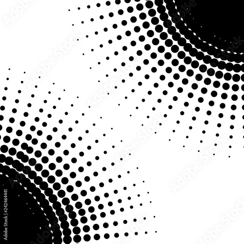 Abstract Futuristic Halftone Pattern Comic Background Design