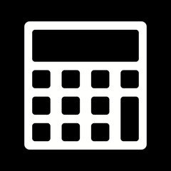 Canvas Print - Vector Calculator Icon