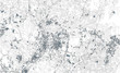 © Naeblys - Mappa satellitare di Kuala Lumpur, Malesia, strade della città. Stradario e mappa del centro città