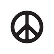 Peace symbol vector illustration