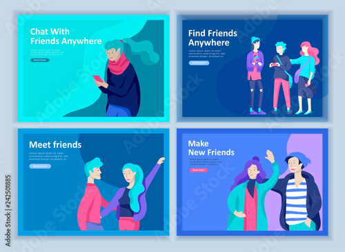 find old friends and meet new