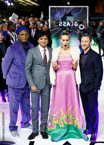 Actors Samuel L Jackson Sarah Paulson James Mcavoy And Director M
