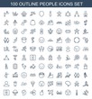 © HN Works - 100 people icons