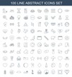 © HN Works - 100 abstract icons
