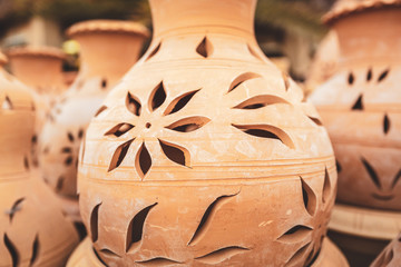 Wall Mural - Pottery in Nizwa