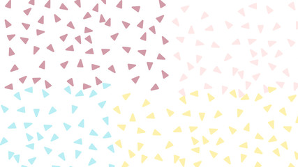 Wall Mural - abstract pattern with triangles in soft gradient pastel background in sweet color