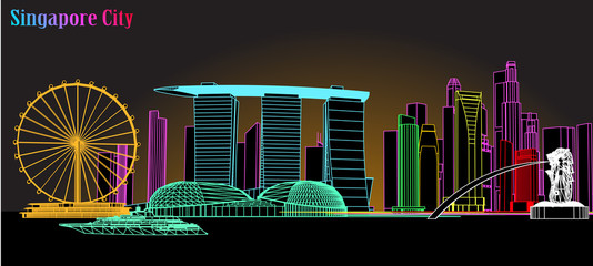  Vector is built in the city of Singapore.