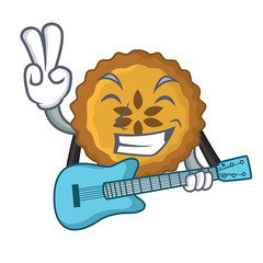 Sticker - With guitar apple pie on the character board