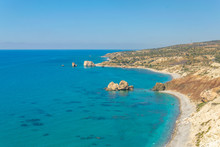 Petra Tou Romiou Alas Aphordite's Rock On Cyprus