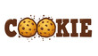 Cookie Logo Custom Typography
