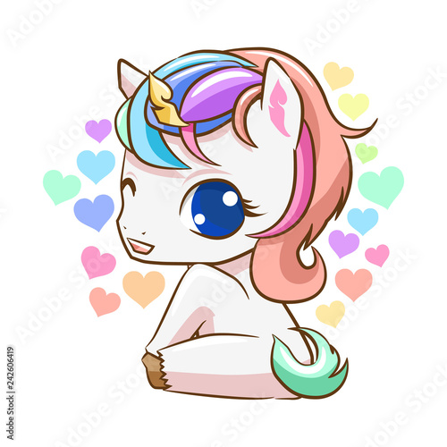 Download Baby unicorn cute - Buy this stock vector and explore ...