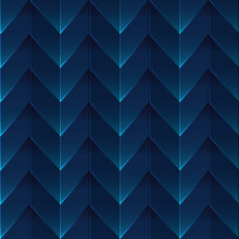 Zigzag Blue Seamless Pattern