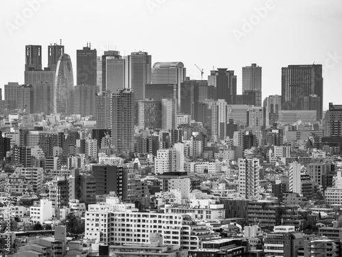 新宿副都心の高層ビル群 モノクロ Stock 写真 Adobe Stock 新宿副都心の高層ビル群 モノクロ Stock 写真 Adobe Stock
