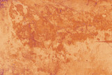 Fototapeta Mapy - Old orange wall background