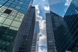 Fototapeta Miasta - Buildings in Lower Manhattan, New York