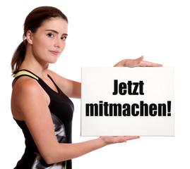 Sticker - Jetzt mitmachen