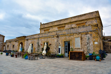 Wall Mural - Marzamemi village in the province of Syracuse, in Sicily