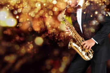 Wall Mural - Sax.