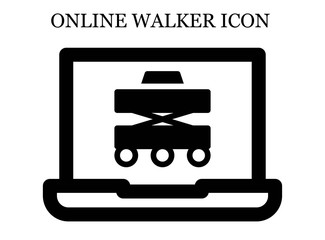 Sticker - Walker search icon