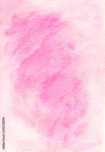 Light Pink Watercolor Background Texture Pastel Pink Aquarelle