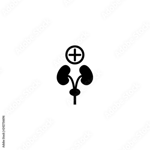 Fotografie, Obraz human body icon vector. human body vector graphic illustration