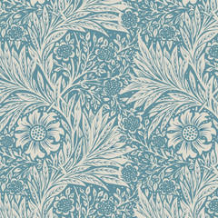 Wall Mural - Marigold by William Morris (1834-1896). Original from The MET Museum. Digitally enhanced by rawpixel.