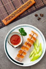 Poster - Crispy pork belly with chilli