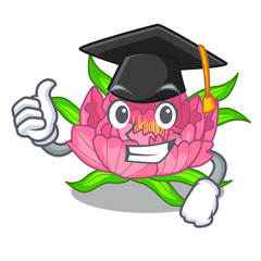 Sticker - Graduation peony flowers in the cartoon pots