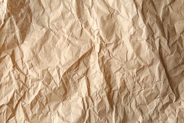 Crumpled paper, closeup