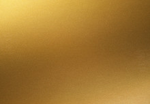 Golden Shiny Gradient Background. Golden Paper With Metallic Effect.