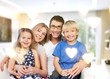 © BillionPhotos.com - Beautiful smiling Lovely family indoors