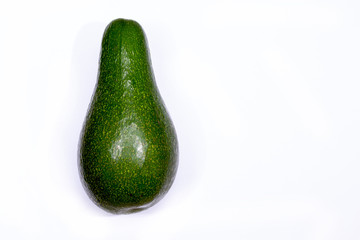 avocado isolated closeup