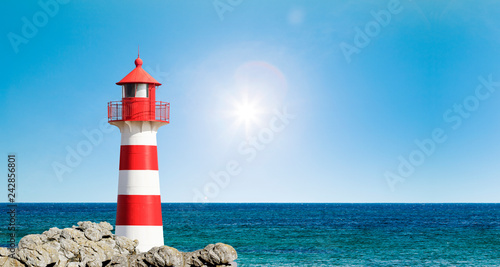 Leinwand Poster  Leuchttutm