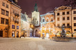  Lviv street in winter