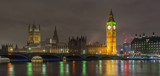 Fototapeta Big Ben - big ben and houses of parliament in london at night