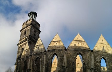 Aegidienkirche church ruin in Hanover, Germany