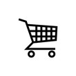 © zo3listic - Shopping icon vector. Shopping cart icon
