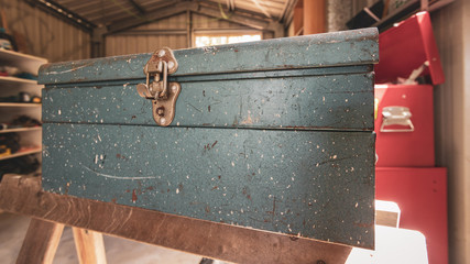 Vintage tool box