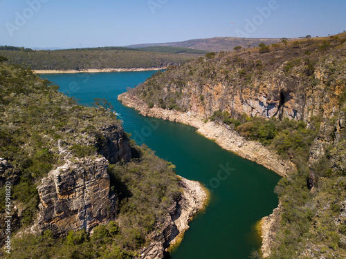 Canyon Viewpoint Mirante Dos Canyons Capitolio Minas Gerais Brazil Stock Photo Adobe Stock