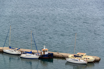 Wall Mural - Boats on Corfu