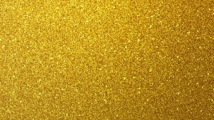 Wall Mural - Golden glimmered seamless loop abstract motion background