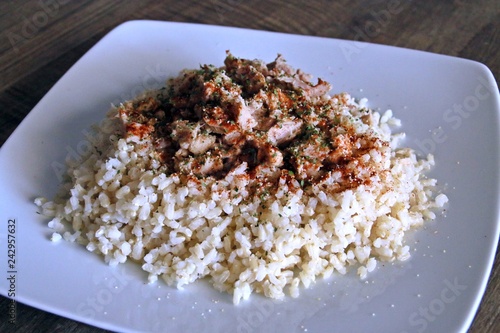 dieta del arroz hervido