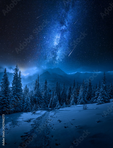 Tatras Mountains in winter ...