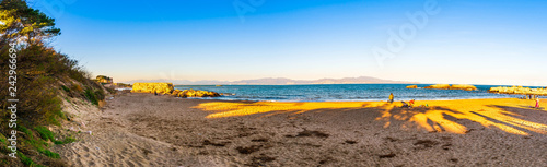 Plage De Lescala Sur La Costa Brava En Catalogne Espagne