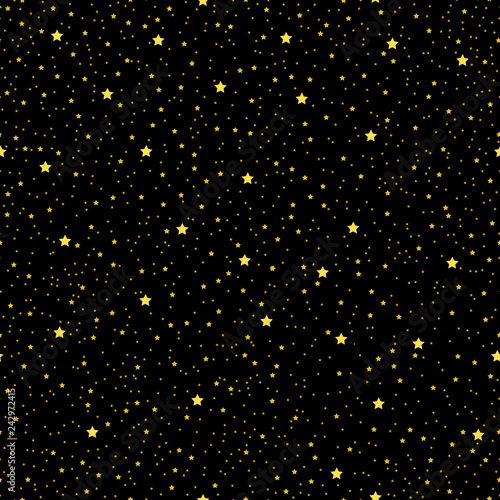 Seamless Pattern With Yellow Stars Different Sizes On Black Background Buy This Stock Vector And Explore Similar Vectors At Adobe Stock Adobe Stock Seamless Pattern With Yellow Stars Different Sizes On Black Background Buy This Stock Vector And Explore Similar Vectors At Adobe Stock Adobe Stock