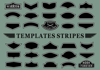 stripes patterns for bikers and military
