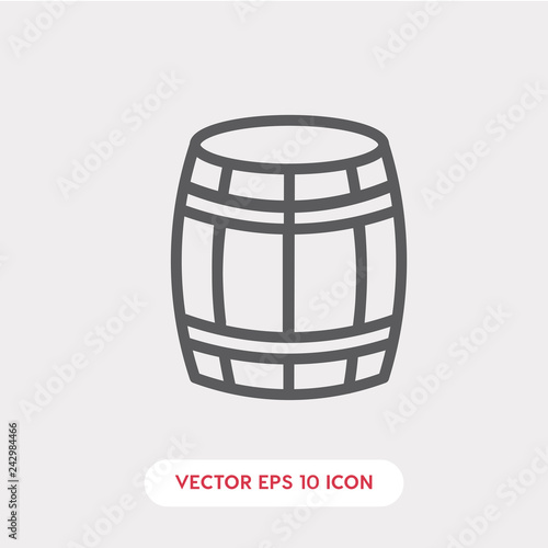 Beer Barrel Icon Vector Buy This Stock Vector And Explore
