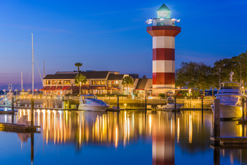 Wall Mural - Hilton Head, South Carolina, Light House